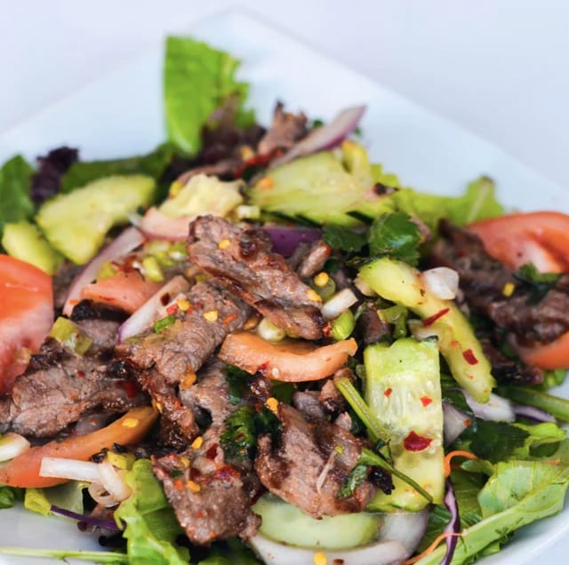Spicy Beef Salad (Medium Spicy).