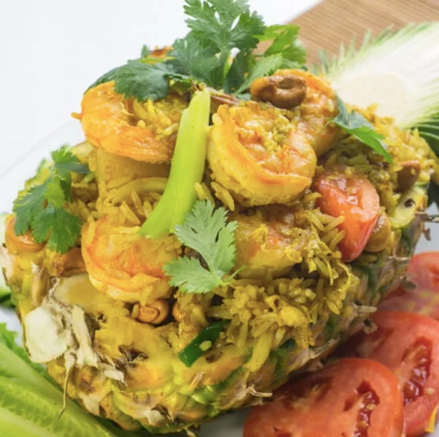 Pineapple Fried Rice.