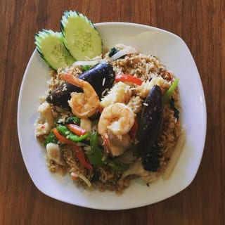 Spicy Seafood Fried Rice (Medium Spicy)