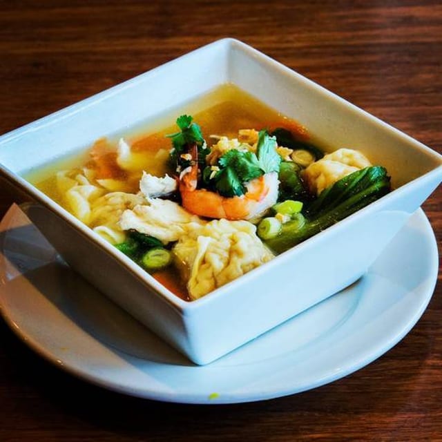 Shrimp Wonton Soup.