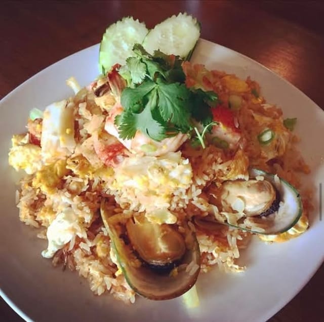 Seafood Fried Rice.