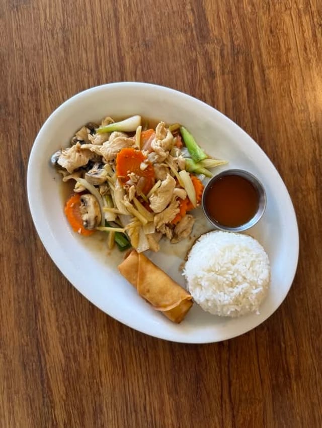 Ginger & Mushroom.